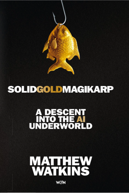 SolidGoldMagikarp: A Descent into the AI Underworld — book cover