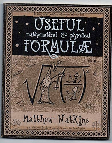 Useful Mathematical and Physical Formulae — book cover
